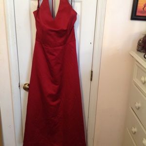 Red Evening Gown